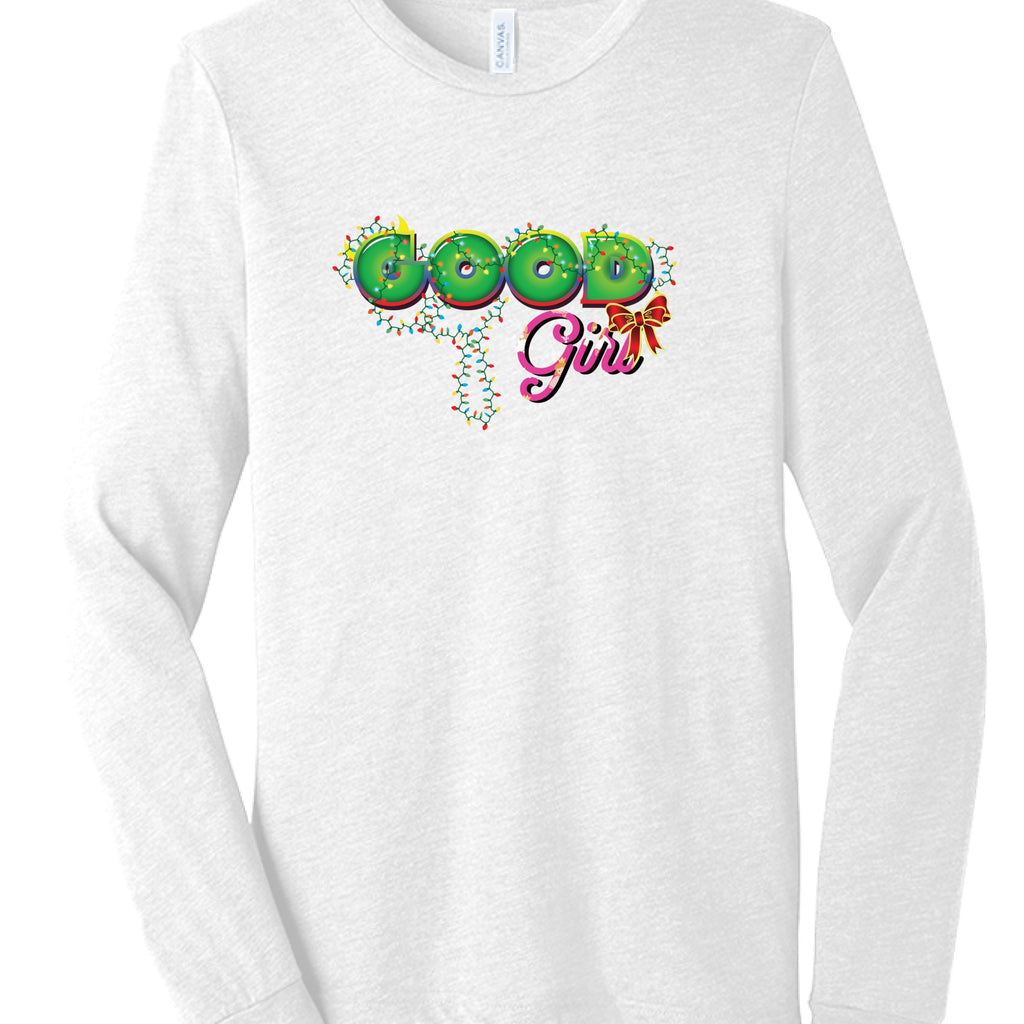 Solid White Triblend - FRONT
