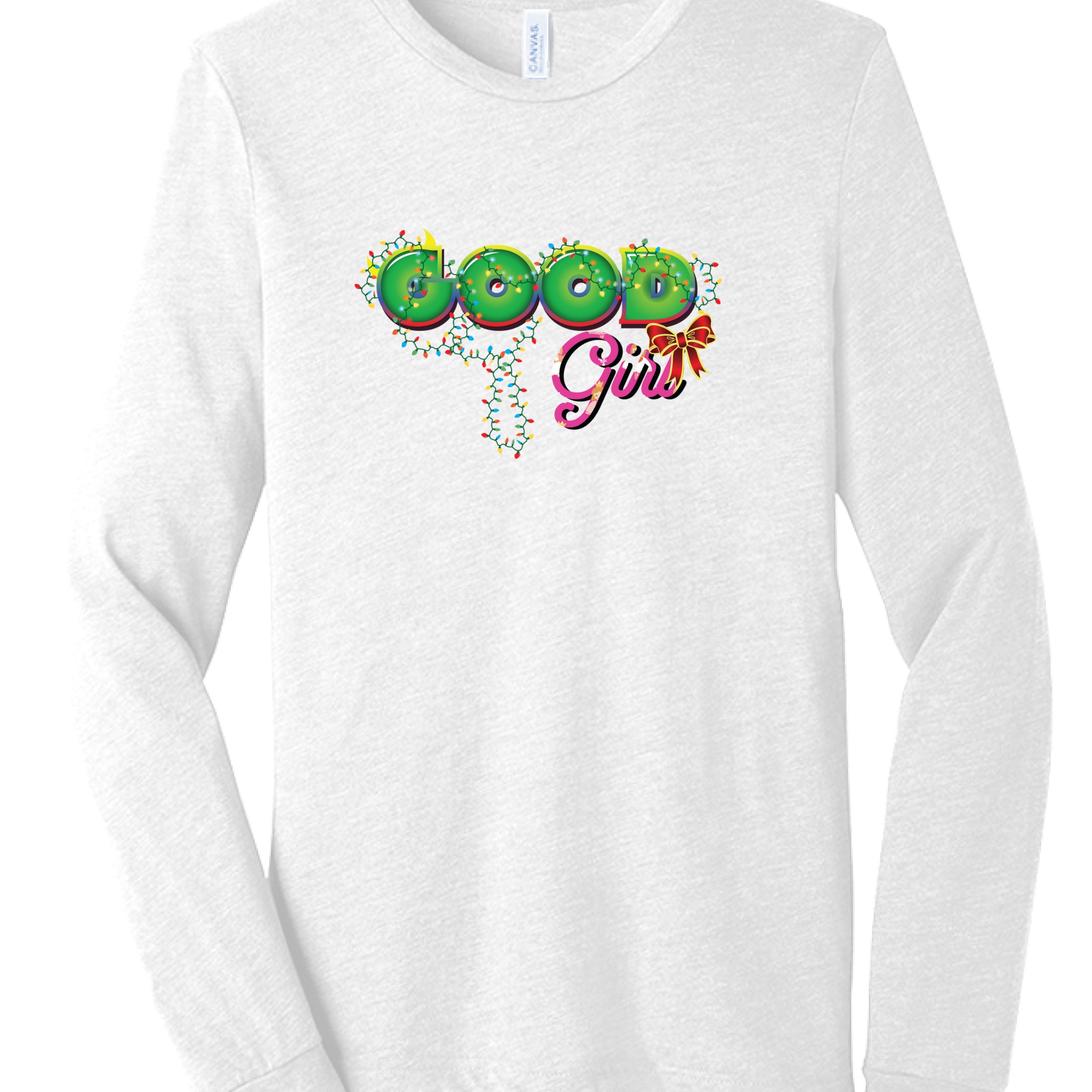 Solid White Triblend - FRONT