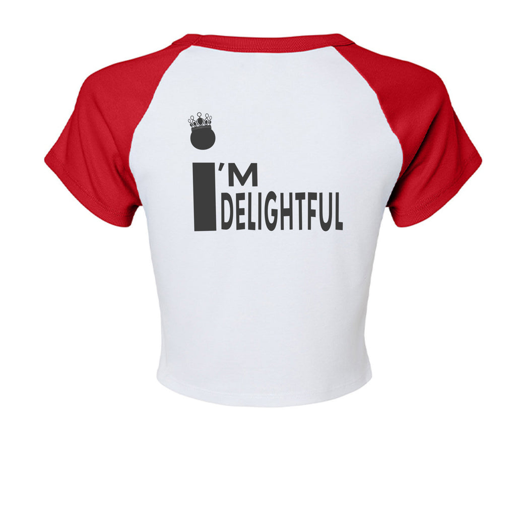 WHITE/ RED - BACK