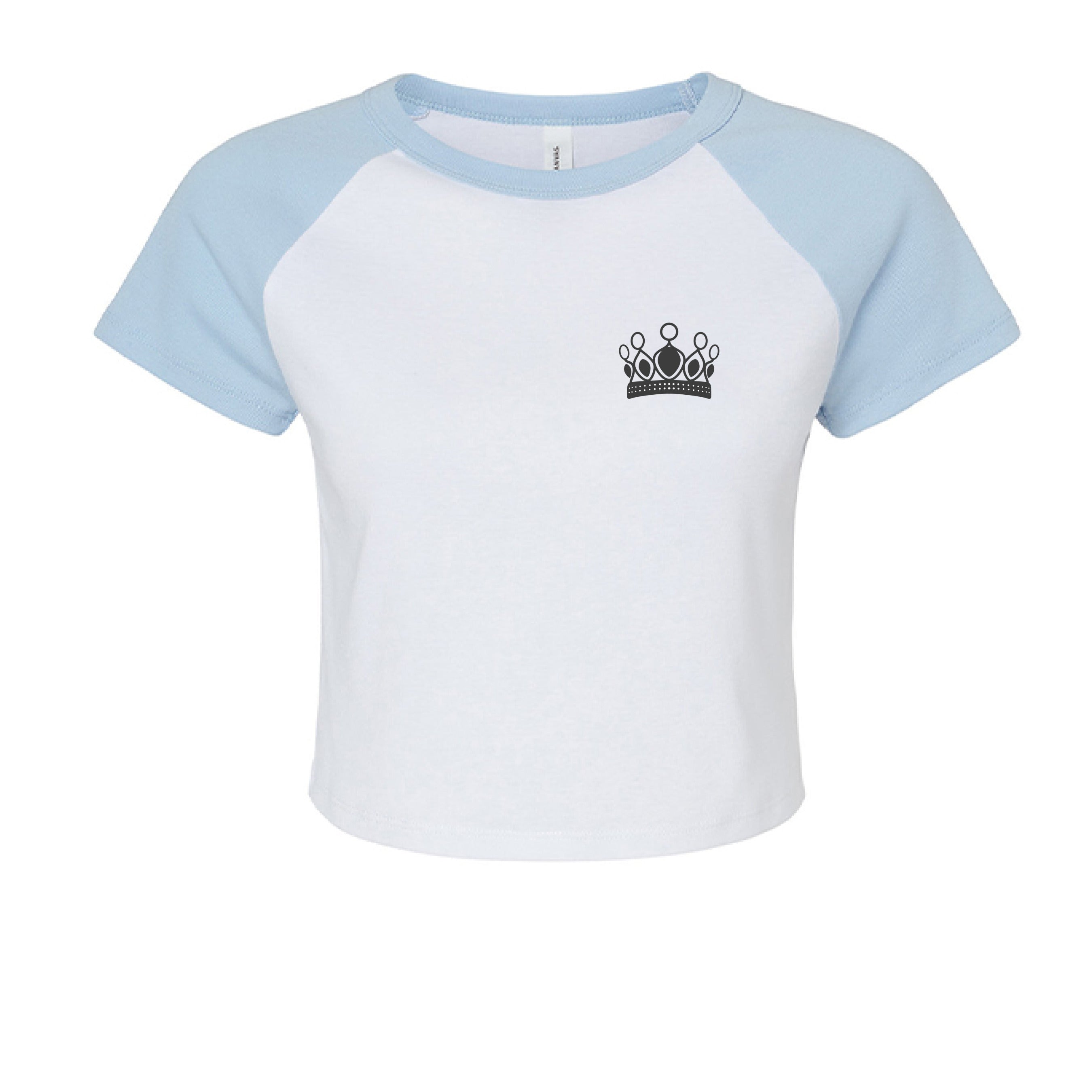 WHITE/ BABY BLUE - FRONT