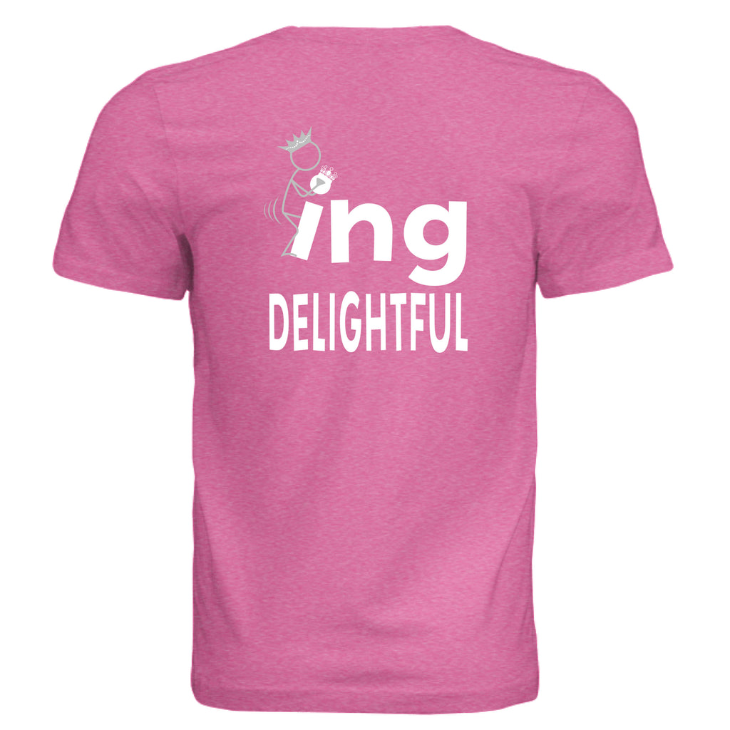 Charity Pink Triblend - BACK