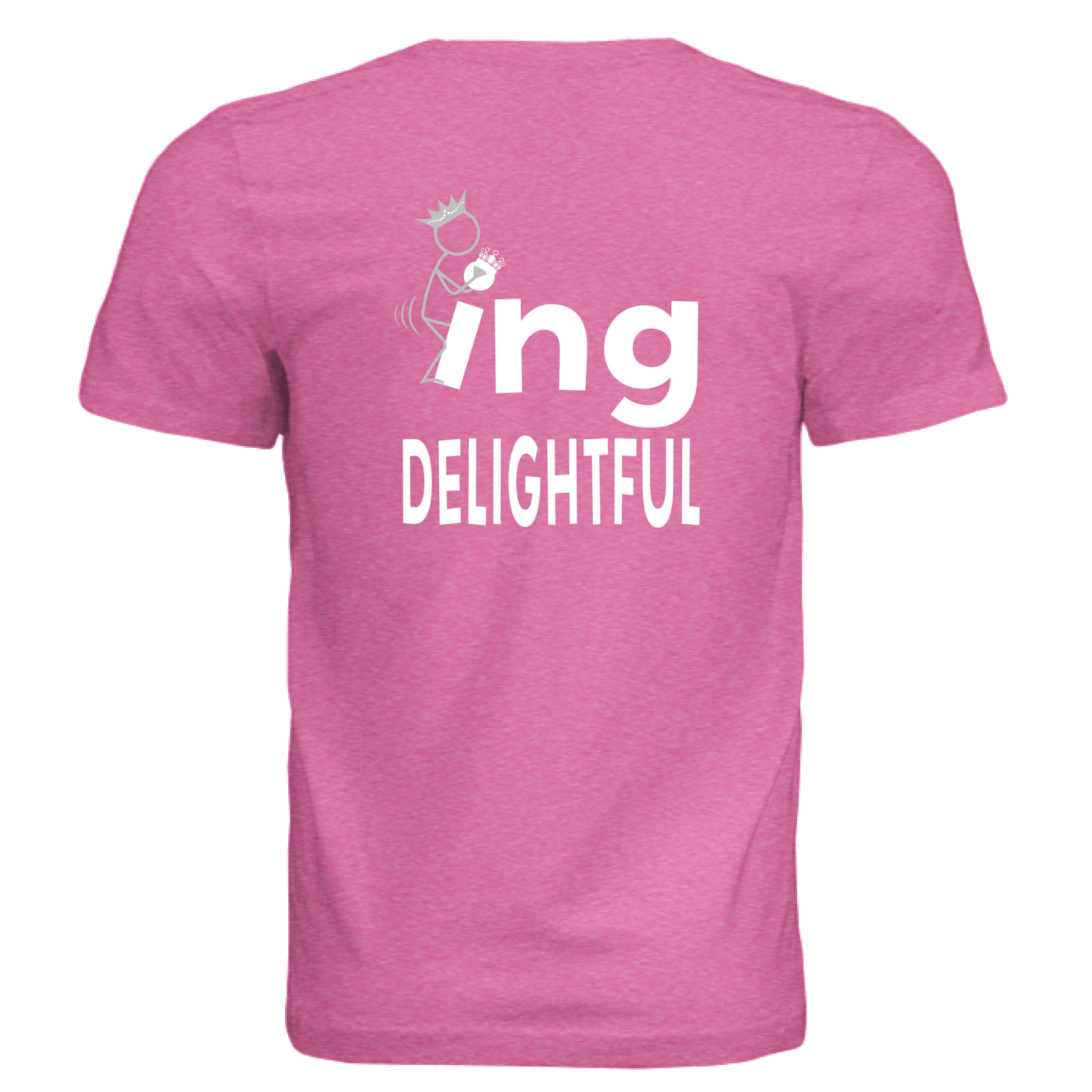 Charity Pink Triblend - BACK