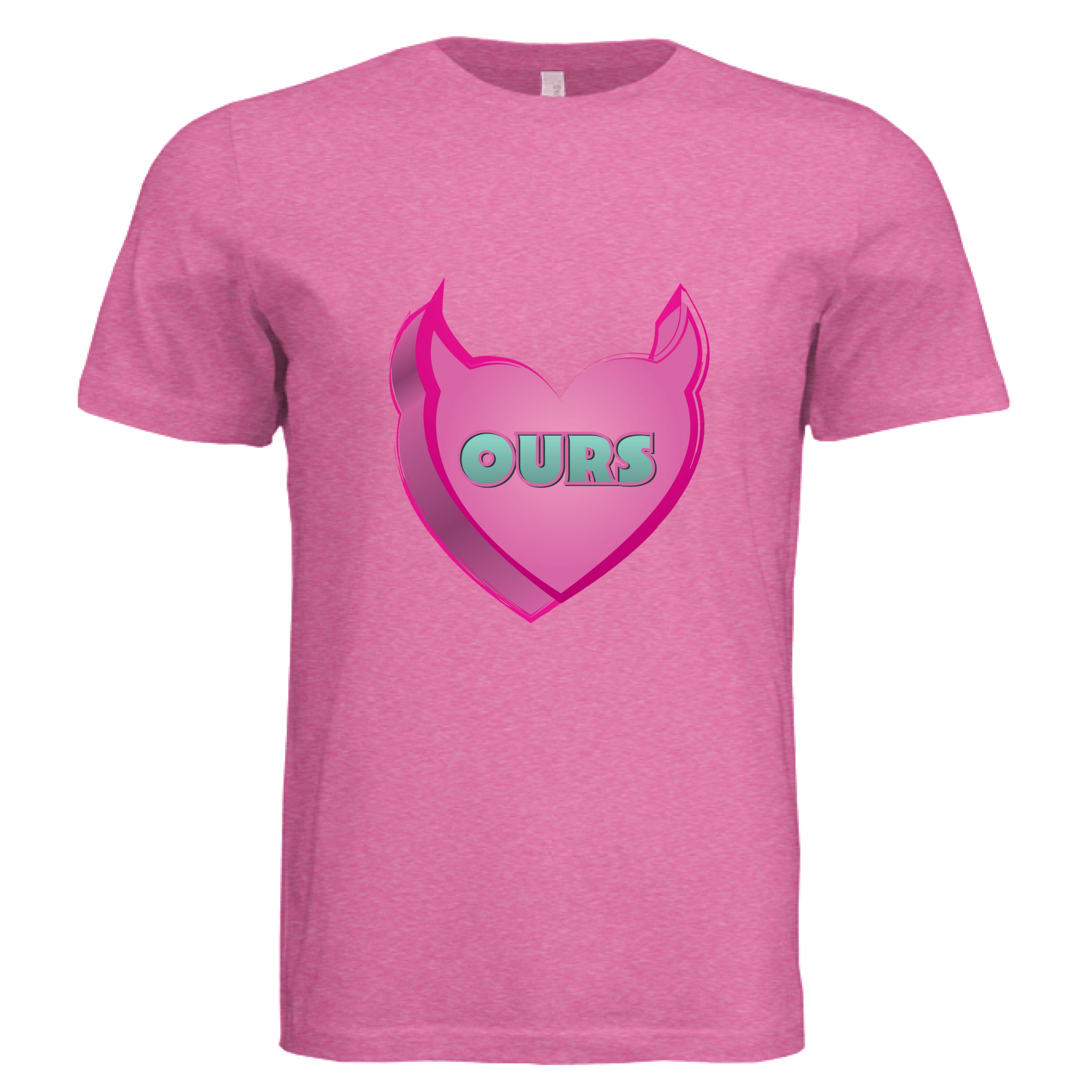 Charity Pink Triblend - FRONT